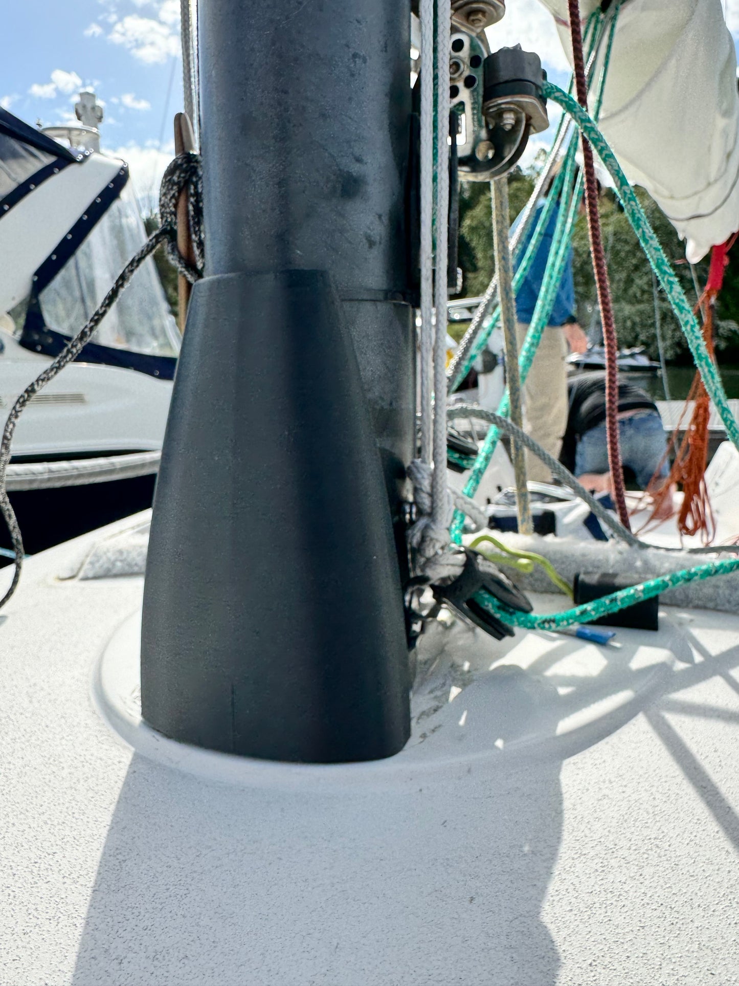 J/70 mast base collar